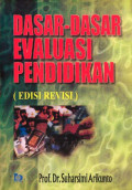 Dasar- dasar Evaluasi Pendidikan